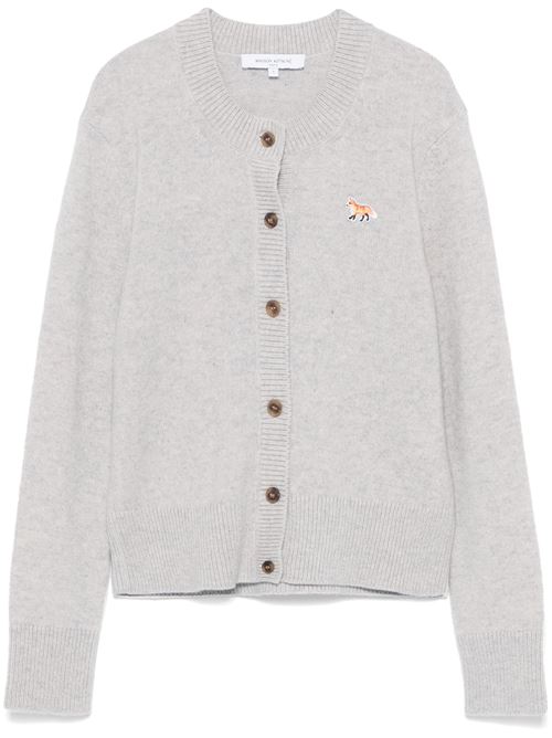 Cardigan con motivo Fox Maison Kitsuné | LW00508KT1006H120